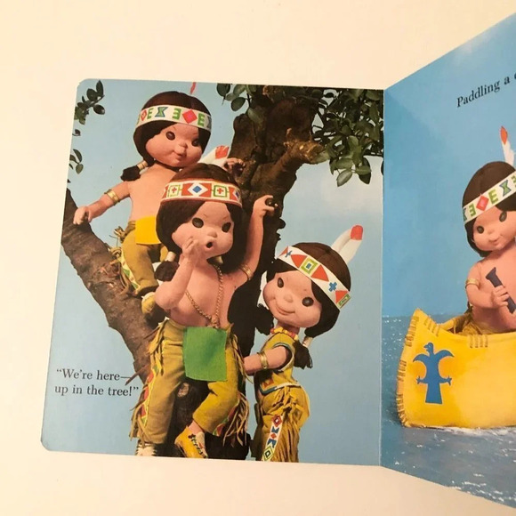 1982 Storytime Pals Series Little Indians  Board Book Childrens Book - Picture 7 of 10
